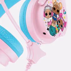 OTL Technologies L.O.L. Surprise! Let's Dance! Pink Kids Interactive Headset Wired Head-band Gaming Blue, Pink - Additional view 4