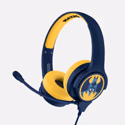 OTL Technologies Batman Blue Kids Interactive, Wired, Gaming, 20 - 20000 Hz, 175 g, Headset, Black, Blue