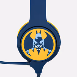 OTL Technologies Batman Blue Kids Interactive Headset Wired Head-band Gaming Black, Blue