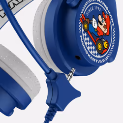 OTL Technologies Super Mario Nintendo Mariokart Headset Wired Head-band Gaming Blue, White