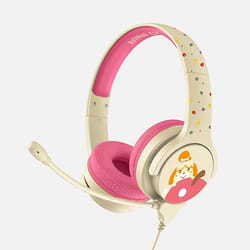 OTL Technologies AC0848 headphones/headset Wired Head-band Gaming Cream, Pink