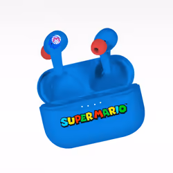 OTL Technologies Super Mario Headphones Wireless In-ear Calls/Music Bluetooth Blue