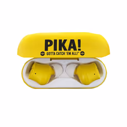OTL Technologies Pokémon Pikachu Headphones Wireless In-ear Calls/Music Bluetooth Yellow