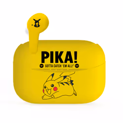 OTL Technologies Pokémon Pikachu Headphones Wireless In-ear Calls/Music Bluetooth Yellow - Additional view 4