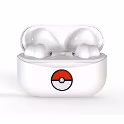 OTL Technologies Pokémon Poké ball Headphones Wireless In-ear Calls/Music Bluetooth White