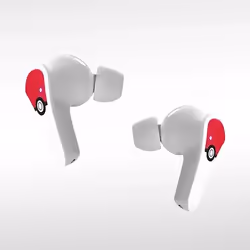 OTL Technologies Pokémon Poké ball Headphones Wireless In-ear Calls/Music Bluetooth White - Additional view 6