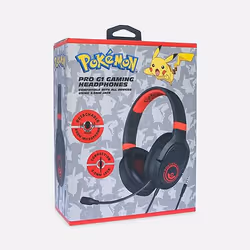 OTL Technologies Pokémon PK0879 headphones/headset Wired Head-band Gaming Black, Red - Additional view 7
