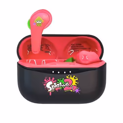 OTL Technologies Nintendo Spatoon 2, Wireless, Calls/Music, 20 - 20000 Hz, 42 g, Headphones, Black, Red