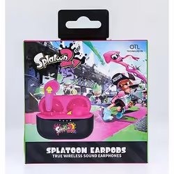 OTL Technologies Nintendo Spatoon 2 Headphones Wireless In-ear Calls/Music Bluetooth Black, Red - Additional view 4