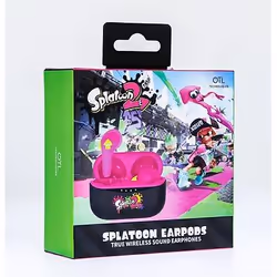 OTL Technologies Nintendo Spatoon 2 Headphones Wireless In-ear Calls/Music Bluetooth Black, Red - Additional view 6
