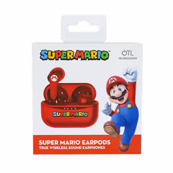 OTL Technologies Super Mario Headphones Wireless In-ear Calls/Music Bluetooth Red - Additional view 8