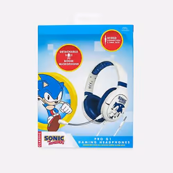 OTL Technologies Sonic Boom SH0900 headphones/headset Wired Head-band Gaming Blue, White - Additional view 6