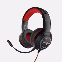 OTL Technologies Pokémon PK0904, Wired, Gaming, 20 - 20000 Hz, 230 g, Headphones, Black, Red