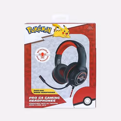 OTL Technologies Pokémon PK0904 headphones/headset Wired Head-band Gaming Black, Red - Additional view 7