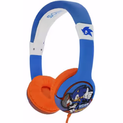 OTL Technologies SEGA Sonic the Hedgehog Kids, Wired, Gaming, 20 - 20000 Hz, 88 g, Headphones, Multicolour