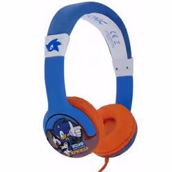 OTL Technologies SEGA Sonic the Hedgehog Kids Headphones Wired Head-band Gaming Multicolour