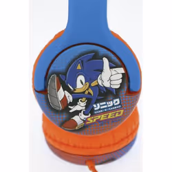 OTL Technologies SEGA Sonic the Hedgehog Kids Headphones Wired Head-band Gaming Multicolour