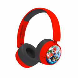 OTL Technologies Super Mario Mario Kart, Wired & Wireless, Gaming, 160 g, Headset, Red