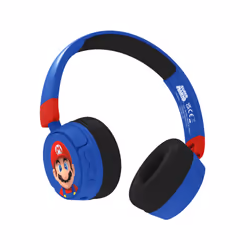 OTL Technologies Super Mario SM1001 headphones/headset Wired & Wireless Head-band Gaming USB Type-C Bluetooth Blue, Red - Additional view 4