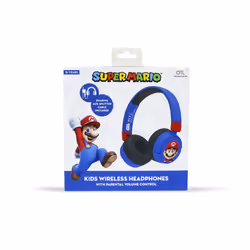 OTL Technologies Super Mario SM1001 headphones/headset Wired & Wireless Head-band Gaming USB Type-C Bluetooth Blue, Red - Additional view 8