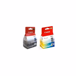 Canon 2 PG-37 / CL-38 Original Printer Ink Cartridge - For use Pixma iP1800 iP1900 iP2500 IP2580 iP2600 MP140 MP190 MP210 MP2 ...