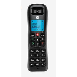 Motorola CD4001 DECT telephone Caller ID Black