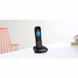 Motorola CD4001 DECT telephone Caller ID Black - Additional view 2