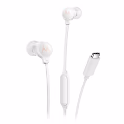 Motorola EARBUDS3CSWHITE, Wired, Calls/Music, Headset, White