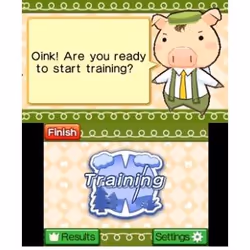 BG Games Brain Training 3D, Nintendo 3DS English