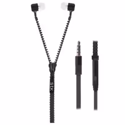 STK UNIEPZIP10BK, Wired, 20 - 2000 Hz, Headset, Black