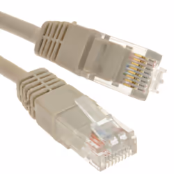 kenable Grey Network Ethernet RJ45 Cat 5E UTP PATCH LAN COPPER Cable Lead 1m