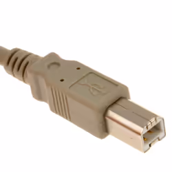 kenable 000090 USB cable USB 2.0 5 m USB A USB B Beige