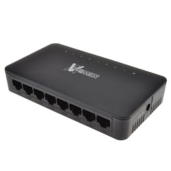 kenable Network 10 100 Desktop Switch  Hub  8 Port with UK PSU