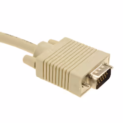 kenable SVGA Cable HD15 Male to Male PC to Monitor Lead 20m Beige
