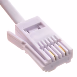 kenable 000205 telephone cable 10 m White