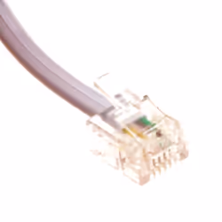 kenable 000206 telephone cable 2 m White