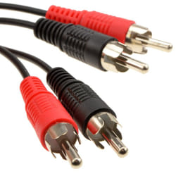 kenable 000212 audio cable 5 m 2 x RCA Black