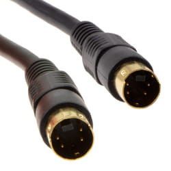 kenable 000229 S-video cable 1.5 m S-Video (4-pin) Black