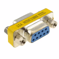 kenable 000392, RS232, RS232, Blue, Metallic, Yellow