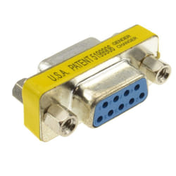 kenable 000392 cable gender changer RS232 Blue, Metallic, Yellow