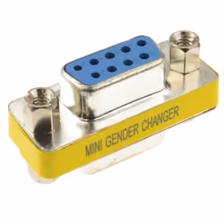kenable 000392 cable gender changer RS232 Blue, Metallic, Yellow