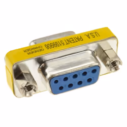 kenable 000392 cable gender changer RS232 Blue, Metallic, Yellow