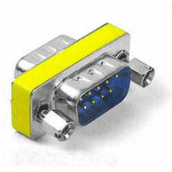 kenable 000393 cable gender changer RS232 Blue, Metallic, Yellow