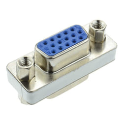 kenable 000396 cable gender changer VGA Blue, Metallic