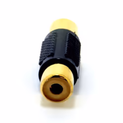 kenable 000401 cable gender changer RCA Black, Yellow