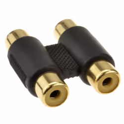 kenable 000402, 2x RCA, 2x RCA, Black