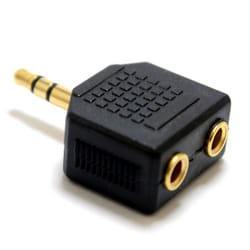 kenable 000411 audio splitter Black