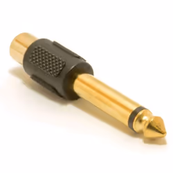 kenable 000427, 6.35mm, RCA, Black