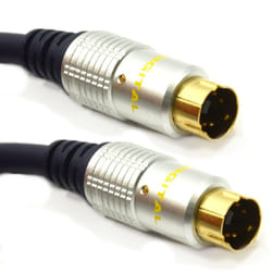 kenable 000581 S-video cable 1 m S-Video (4-pin) Navy
