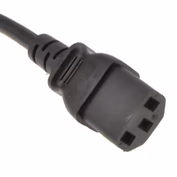 kenable Power Cord UK Plug to IEC Cable  PC Mains Lead  C13  3m